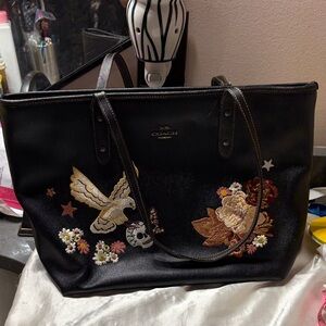 Coach tattoo bag